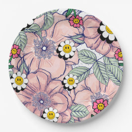 Prato De Papel Mikitiez terra, terra, natureza, rosa