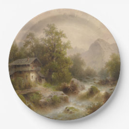 Prato De Papel Mill on a Mountain Stream (por Albert Rieger)