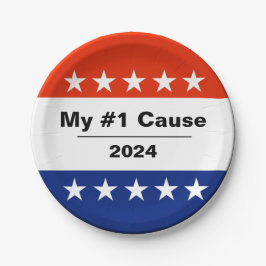 Prato De Papel Minha edição eleitoral de 2024