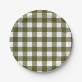 Prato De Papel Minimalist Woodland Paper Plates