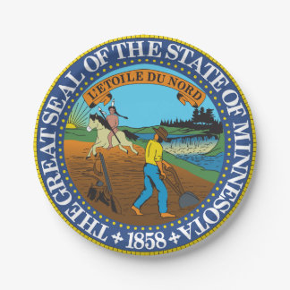 Prato De Papel Minnesota