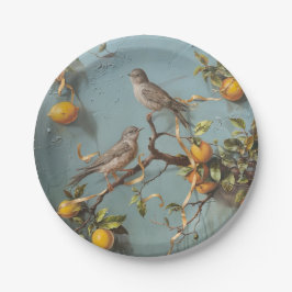 Prato De Papel Minúsculas - Placas de Papel Redondas