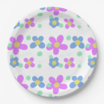 Mod Dots Floral Impressão