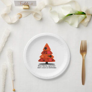 Prato De Papel 🎄 Modo de Festa de Fim de Ano: ATIVADO 🍰✨