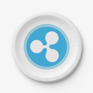 Prato De Papel moeda criptográfica