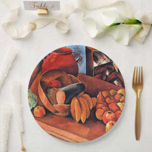Prato De Papel Moise Kisling, Natureza Morta com Frutas,