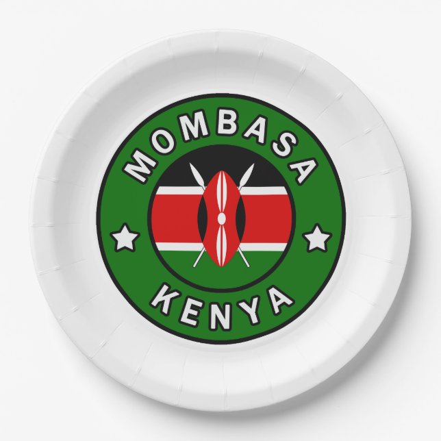 Prato De Papel Mombasa Kenya (Frente)