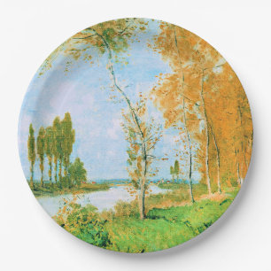 Prato De Papel Monet - A Primavera em Argenteuil,