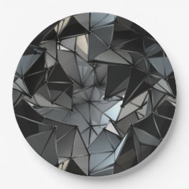 Prato De Papel monocromático sem fim: