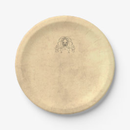 Prato De Papel monster lion medieva