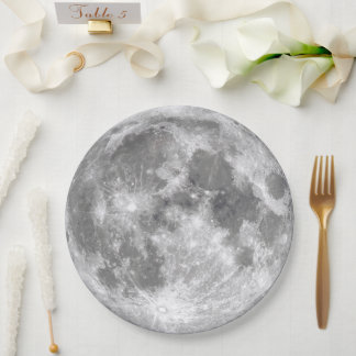 Prato De Papel Moon Tableware from Celestial Collection 
