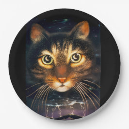 Prato De Papel MoonCat