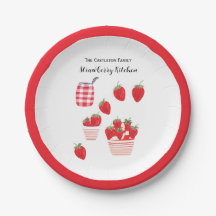 Morangos e Creme Vermelho Bonito