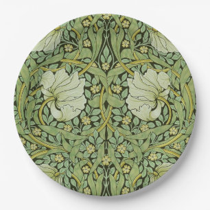 Prato De Papel Morris 1876 Vintage Pimpernel Floral