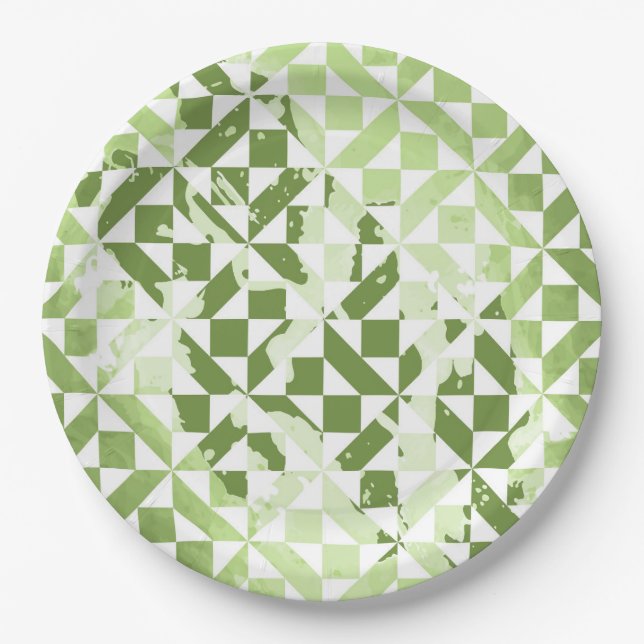 Prato De Papel Motif aquarela 3 (Frente)