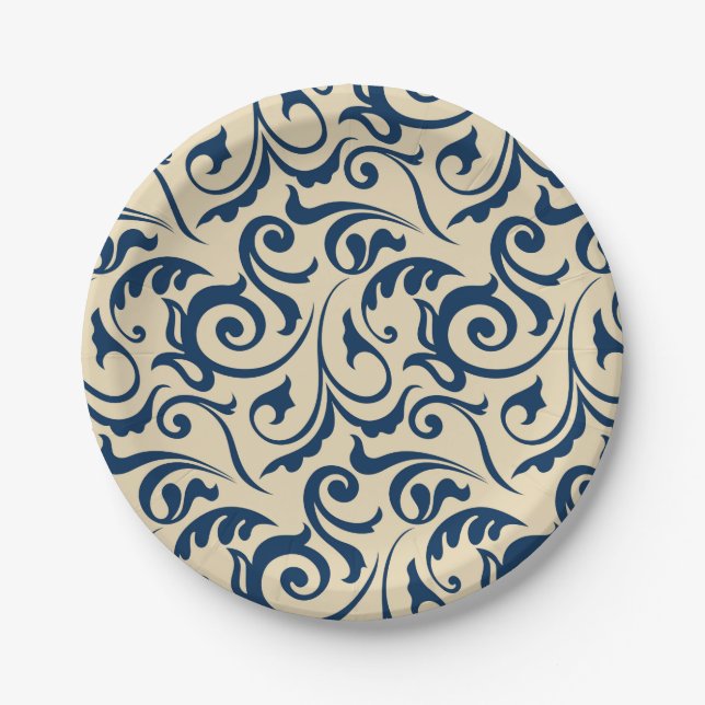 Prato De Papel Motifs Inspiron 2 Persa (Frente)