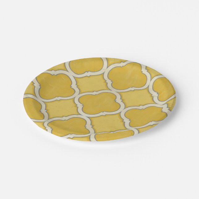 Prato De Papel Motivos de mercado I (Inclinado)