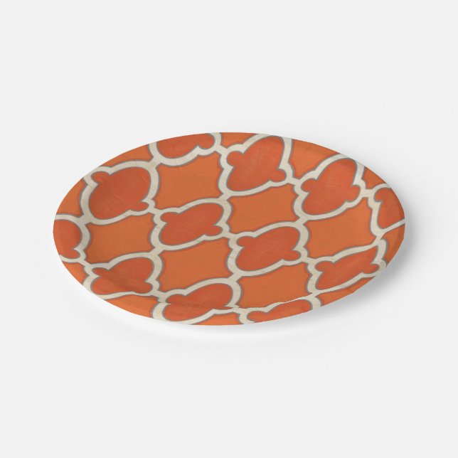 Prato De Papel Motivos de mercado III (Inclinado)