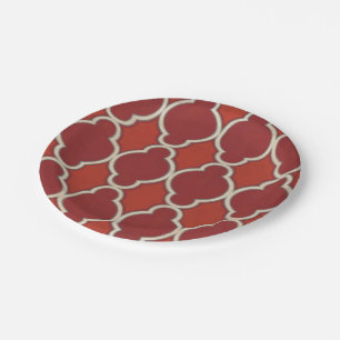 Prato De Papel Motivos de mercado VII