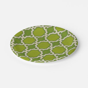 Prato De Papel Motivos do mercado IV