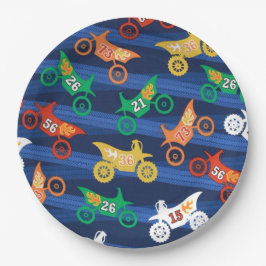 Prato De Papel Motorama Dirt Bikes