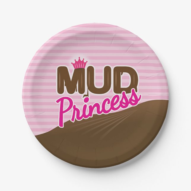 Prato De Papel "Mud Princess" (Frente)