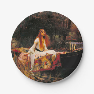 Prato De Papel Mulher-d'água de Shalott