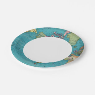 Prato De Papel Mundo, Projeção do Mercator