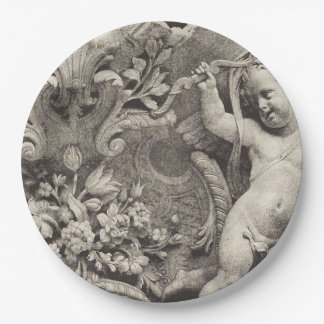 Prato De Papel Museum art unique paper plate 