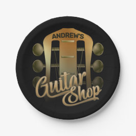 Prato De Papel Músico de Compro de Música Rock