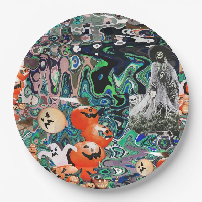 Prato De Papel My Super Halloween V2 (Frente)