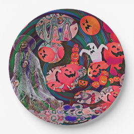 Prato De Papel My Super Halloween V3