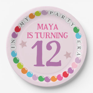 Prato De Papel Na minha Festa de aniversário da Era Bracelet de A