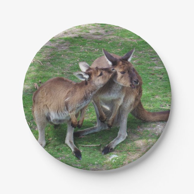 Prato De Papel Não Agora, Skippy (Frente)