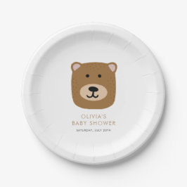 Prato De Papel Não Podemos Esperar Meninos Festa do Bebê