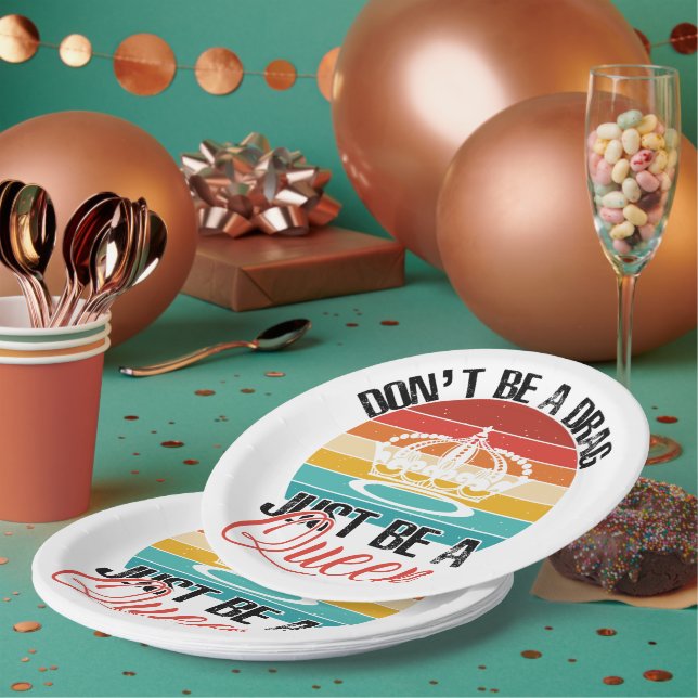 Prato De Papel Não seja uma prata de papel de arrastar (Múltiplo)