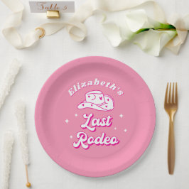 Prato De Papel Nashville Bachelorette Last Rodeo