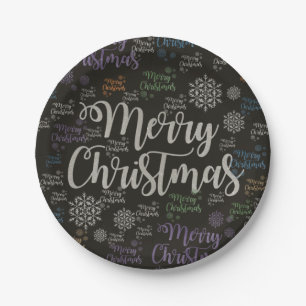 Prato De Papel Natal