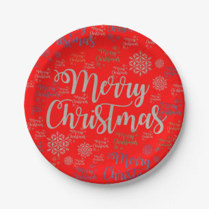 Prato De Papel Natal