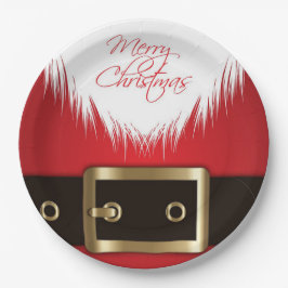 Prato De Papel Natal