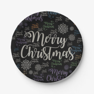 Prato De Papel Natal