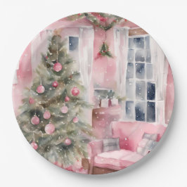 Prato De Papel Natal