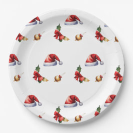 Prato De Papel Natal
