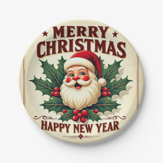 Prato De Papel Natal