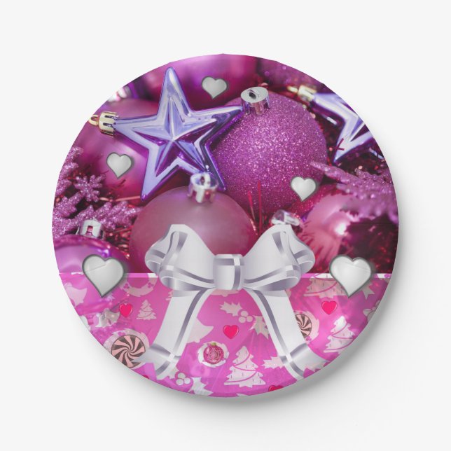 Prato De Papel Natal (Frente)