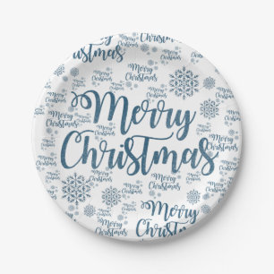 Prato De Papel Natal