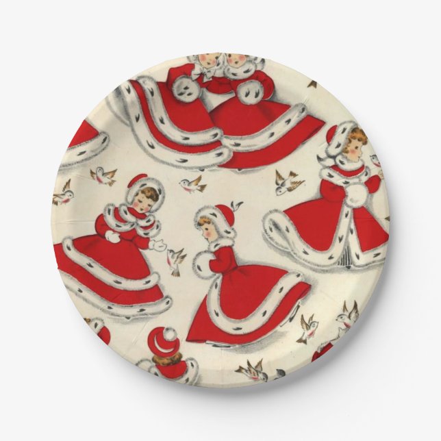 Prato De Papel Natal (Frente)