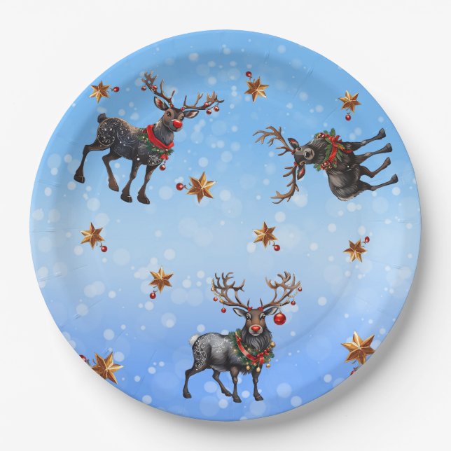 Prato De Papel Natal (Frente)