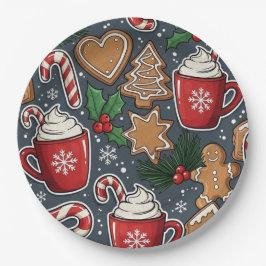 Prato De Papel Natal