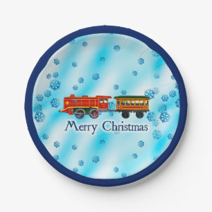 Prato De Papel Natal Express - Feliz Natal